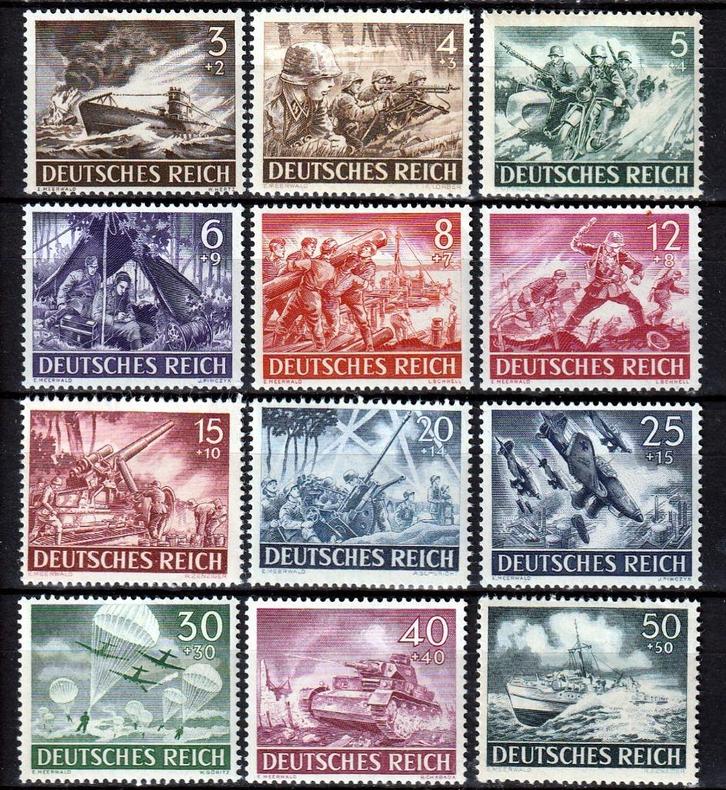 Duitse Rijk Minr 831/42 postfris, Postzegels en Munten, Postzegels | Europa | Duitsland, Postfris, Duitse Keizerrijk, Verzenden