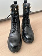 Label Dot leren  boots maat 37, Zwart, Lage of Enkellaarzen, Nieuw, Ophalen of Verzenden