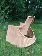 Vintage design Ikea Hejka rotan fauteuil schommelstoel 1990, Ophalen of Verzenden, Gebruikt