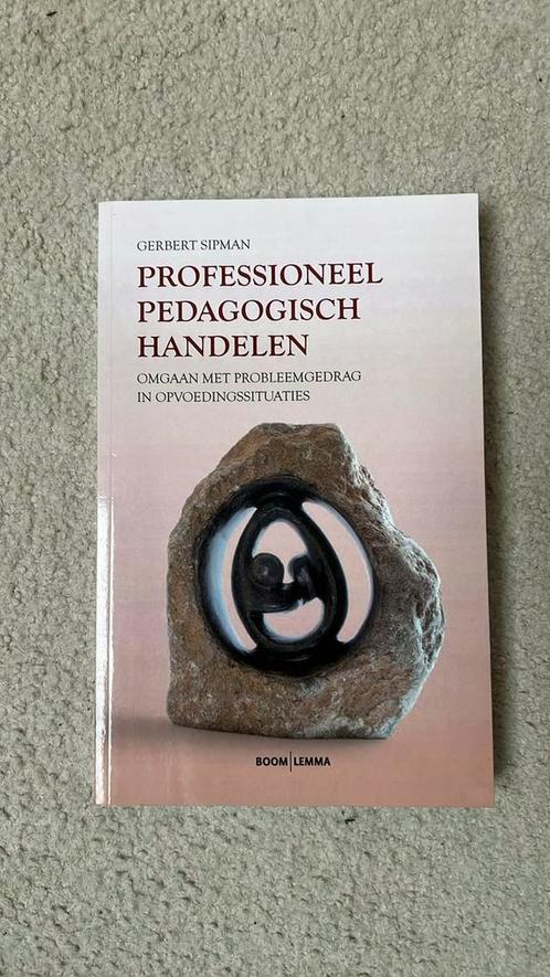 Gerbert Sipman - Professioneel pedagogisch handelen, Boeken, Wetenschap, Zo goed als nieuw, Sociale wetenschap, Ophalen of Verzenden