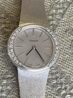 Tissot dameshorloge – 14 krt witgoud met diamanten – Swiss, Sieraden, Tassen en Uiterlijk, Horloges | Dames, Overige merken, Polshorloge