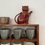 Vintage Chinese theepot - kat, Antiek en Kunst, Ophalen of Verzenden