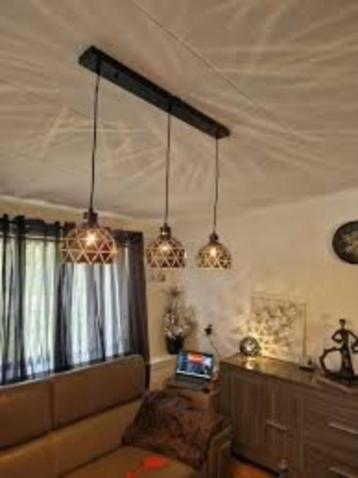Gamma hanglamp Niels 3 spots zwart beschikbaar voor biedingen