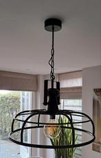 Stoere stalen hanglamp, Ophalen, Zo goed als nieuw