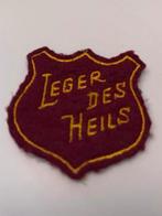 Leger des Heils stoffen embleem/badge schild (vintage), Verzamelen, Religie, Ophalen of Verzenden, Zo goed als nieuw, Kleding