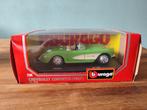 Burago modelauto 1:24 #0524. Chevrolet Corvette (1957), Ophalen of Verzenden, Zo goed als nieuw, Auto, Bburago