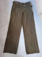 Mooie groene dames broek s 36, Ophalen of Verzenden, Zo goed als nieuw, Maat 36 (S), Lang