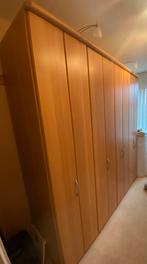Grote licht eiken kast - hang/leg, Huis en Inrichting, Kasten | Kledingkasten, Ophalen, Gebruikt, 200 cm of meer, Eikenhout