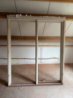 Dubbel kozijn met deuren, Ophalen, Gebruikt, 120 cm of meer, Buitendeur
