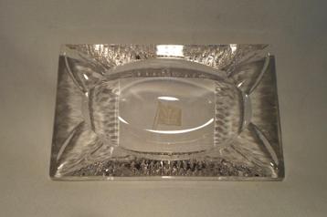 Asbak Kristal Vlag Anker beschikbaar voor biedingen