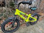 Groene fiets 16 inch met zijwieltjes (met lichtjes), Fietsen en Brommers, Fietsen | Kinderfietsjes, Ophalen, Gebruikt, 16 tot 20 inch