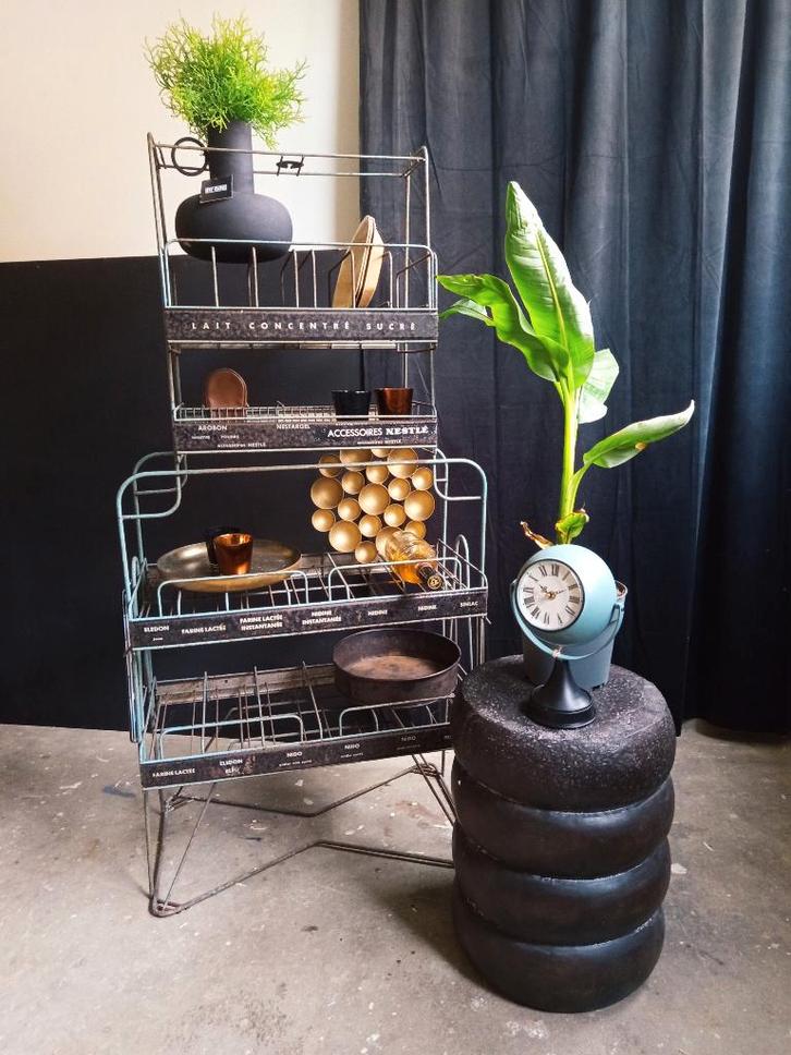 Antiek Frans Winkelrek 160cm Nestlé Chocola Reclame Brocante, Antiek en Kunst, Curiosa en Brocante, Ophalen