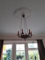 Messing kaarsenkroon eind 19e eeuw., Ophalen of Verzenden, Koper of Brons