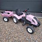 FALK.traptractor met kar roze, Ophalen, Gebruikt, Trapvoertuig
