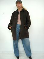*Abfab Vintage Donkerbruine Outdoor Lammy Coat L*, Bruin, Oratop, Maat 42/44 (L), Ophalen of Verzenden