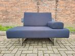 Cloak Sun Loveseat | Zwart | Kvadrat wol en leer