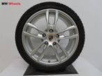 Porsche 19 inch velgen Boxster 981 en Cayman winterbanden, Auto-onderdelen, Banden en Velgen, 19 inch, Gebruikt, 265 mm, Banden en Velgen