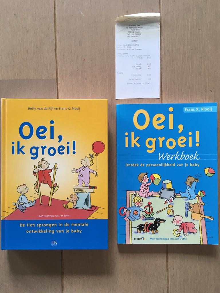 Oei ik groei boeken - Het complete pakket!, Ophalen of Verzenden, Zo goed als nieuw, Zwangerschap en Bevalling