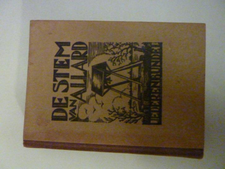 De stem van Allard, liederenbundel volkshogeschool, Boeken, Muziek, Gelezen, Verzenden