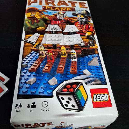 LEGO Pirate Plank 3848 Bordspel, Hobby en Vrije tijd, Gezelschapsspellen | Bordspellen, Zo goed als nieuw, Drie of vier spelers
