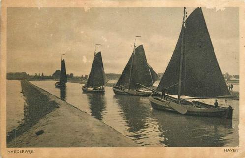 (381-352-011) Harderwijk Haven, Verzamelen, Ansichtkaarten | Nederland, Gelderland, Voor 1920, Verzenden