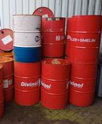Olievaten 200 liter, Ophalen, Gebruikt