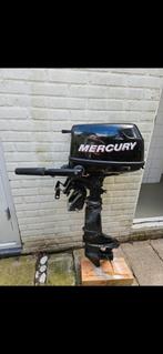 Mercury 5pk 4-takt - Kortstaart Buitenboordmotor met tank, Ophalen of Verzenden, Zo goed als nieuw, Motor en Techniek, Zeilboot of Motorboot