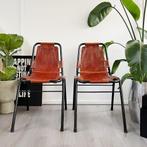 Pair of chairs  of Charlotte Perriand, Ophalen of Verzenden