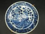 Antiek Chinees porseleinen bordje Wanyu stijl, Antiek en Kunst, Ophalen of Verzenden