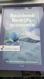 Wim Koetzier - Basisboek Bedrijfseconomie, Ophalen of Verzenden, Zo goed als nieuw, Wim Koetzier; Rien Brouwers