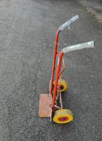 Steekwagen met harde kunststof anti lek banden, 60 tot 80 liter, Ophalen, Gebruikt, Steekwagen