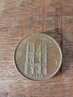 Notre Dame Parijs Penning, Ophalen of Verzenden, Frankrijk, Losse munt