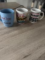 Diverse mokken, Huis en Inrichting, Keuken | Servies, Nieuw, Ophalen of Verzenden, Overige stijlen, Kop(pen) en/of Schotel(s)