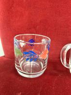 Boerenbont zeldzame lage theekopjes (8x), Div, Ophalen of Verzenden, Div, Overige stijlen