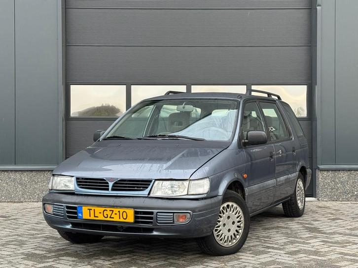Mitsubishi Space Wagon 2.0 GLXi 7p Export (bj 1998), Auto's, Oldtimers, Bedrijf, Te koop, Airbags, Airconditioning, Centrale vergrendeling