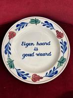 Boerenbont wandbordjes met tekst, Div, Ophalen of Verzenden, Bord(en), Div