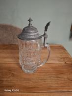 Bierpul met Tinnen Deksel, Antiek en Kunst, Ophalen of Verzenden