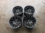 Bmw CSL style breedset 5X120 19inch zwart met flakes, Auto-onderdelen, Banden en Velgen, Ophalen, Zomerbanden, Velg(en)