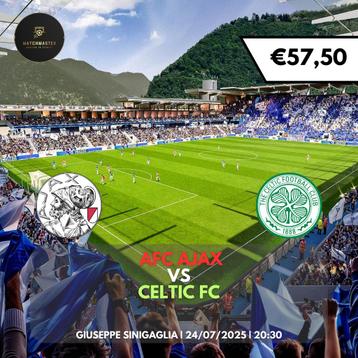 Tickets Ajax - Celtic (Como Cup) beschikbaar voor biedingen