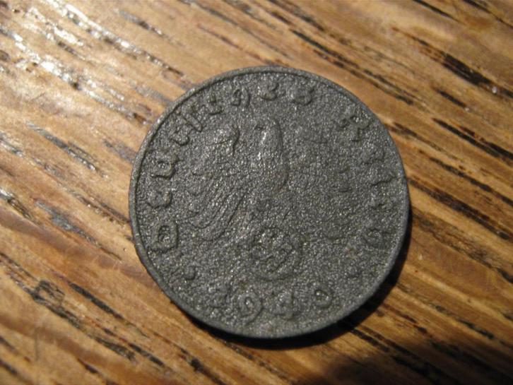 Nazi-Duitsland 1 Reichspfenning 1940, Wenen, WW2 #609, Postzegels en Munten, Munten | Europa | Niet-Euromunten, Losse munt, Duitsland