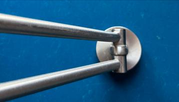 Handdoekrek RVS - 47cm beschikbaar voor biedingen