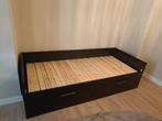 Eenpersoonsbed met lades. Brimnes Ikea, Huis en Inrichting, Slaapkamer | Bedden, Ophalen, Gebruikt, 90 cm, Eenpersoons
