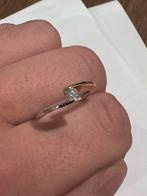 Verlovings ring goud diamant 0.15ct nieuwprijs 999 maat 53, Sieraden, Tassen en Uiterlijk, Ringen, Ophalen of Verzenden, Zo goed als nieuw