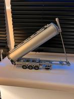 Grijze bulk trailer 1:50 tekno, Hobby en Vrije tijd, Modelauto's | 1:50, Verzenden, Zo goed als nieuw, Bus of Vrachtwagen, Tekno