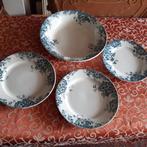 4 antieke serviesdelen St.Amand Marie-Louise 3 borden+schaal, Antiek en Kunst, Antiek | Servies los, Ophalen of Verzenden