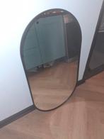 Badkamerspiegel Ovaal 90x50cm Zwart | Anti-condens | Mirlux, Ophalen, Minder dan 50 cm, Nieuw, Minder dan 100 cm