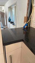 Keukenwerblad, Huis en Inrichting, Keuken | Keukenelementen, Ophalen, Gebruikt, Zwart, 200 cm of meer