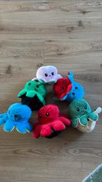 Omkeerbare octopus, Kinderen en Baby's, Speelgoed | Knuffels en Pluche, Ophalen of Verzenden, Zo goed als nieuw, Overige typen