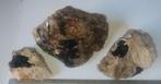 Zwarte Toermalijn in matrix Namibië, Verzamelen, Mineralen en Fossielen, Ophalen of Verzenden, Mineraal