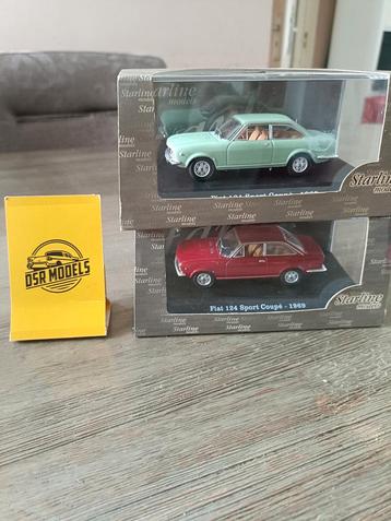 Fiat 124 Sport Coupé - Starline Models - Nieuwstaat beschikbaar voor biedingen